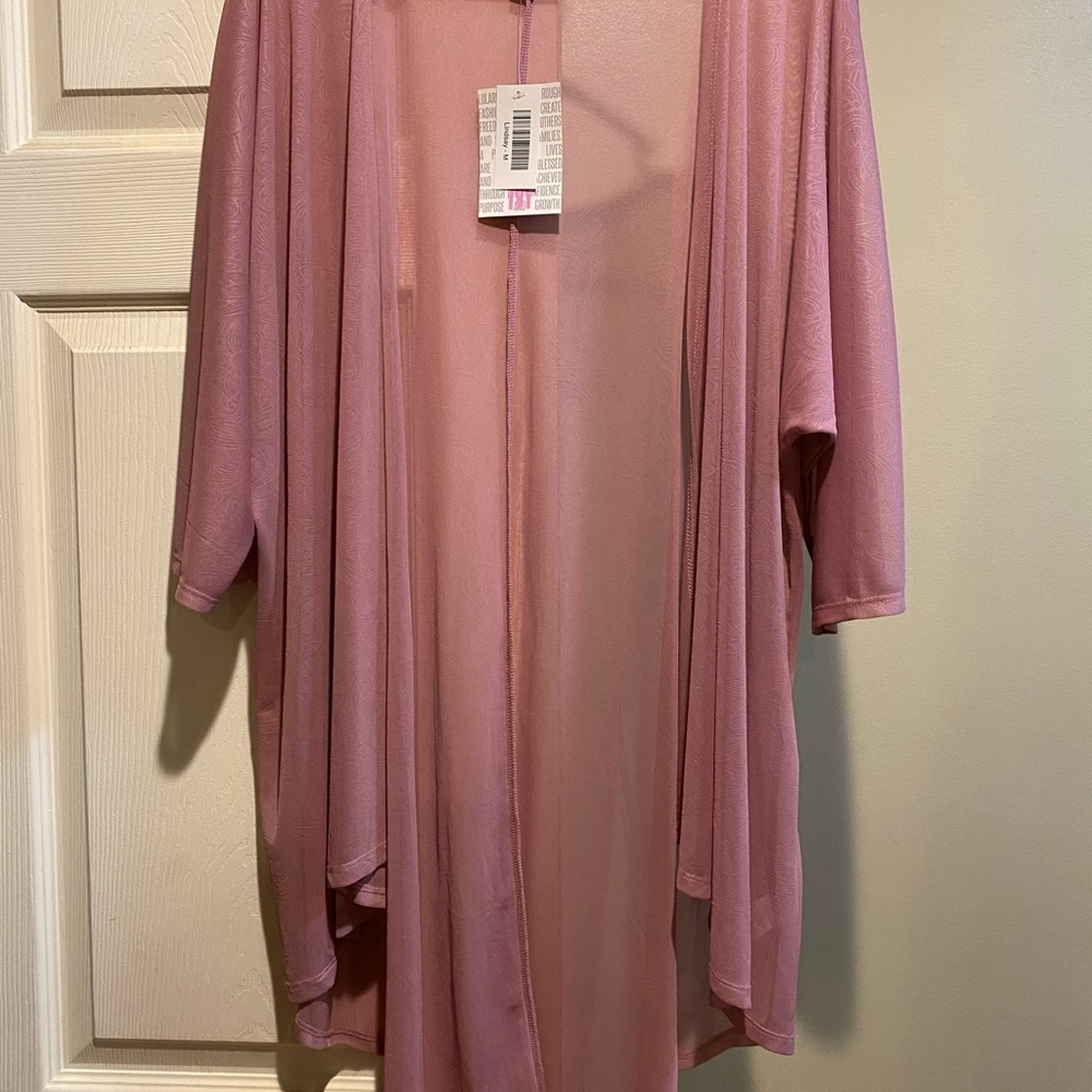 Mauve sheer cover-up #New #Withtags